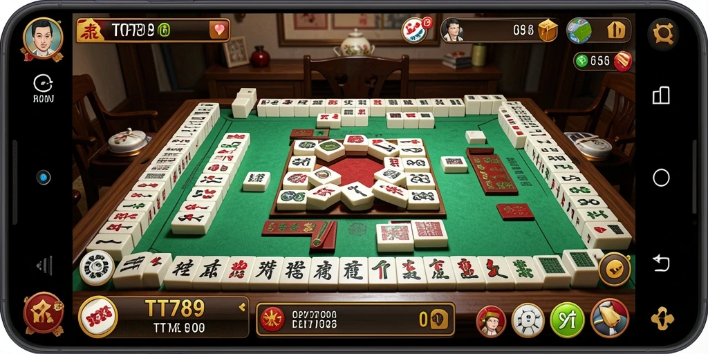 Gameplay seru dan menantang dalam TT789 Mahjong.
