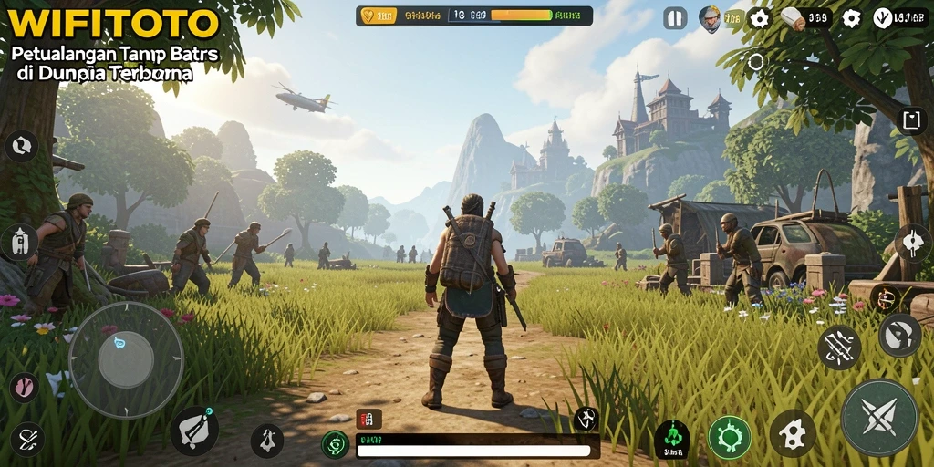 Gambaran gameplay mengasyikkan di dunia Open World WIFITOTO.